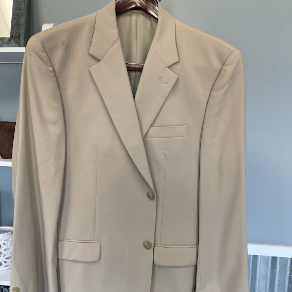 Ralph Lauren 2 Button Khaki Suit